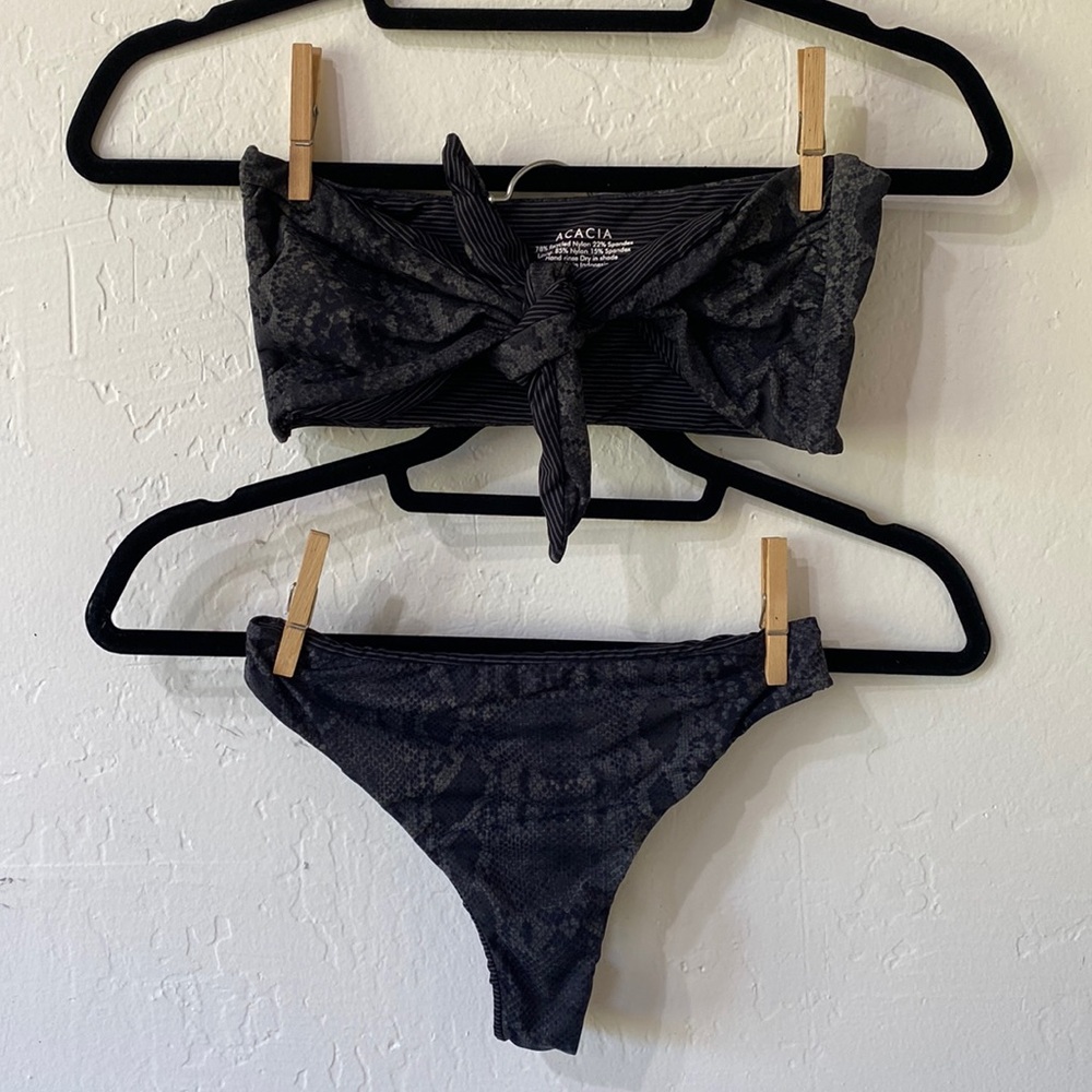 Acacia swimwear python set